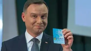 Prezydent Duda podpisał deklarację woli, by zostać dawcą