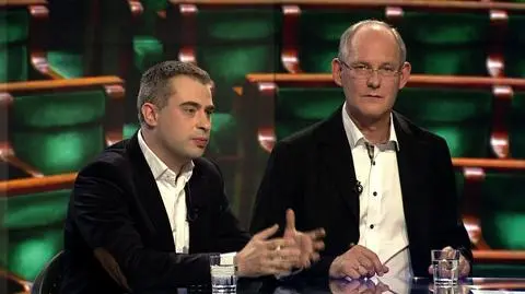 Krzysztof Gawkowski i Robert Kwiatkowski w "Faktach po Faktach"