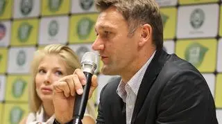 Artur Płatek w zeszłym roku był trenerem Warty Poznań