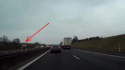 Wyprzedzanie na A2 przez sześć kilometrów