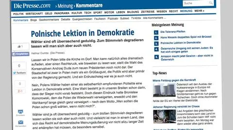 Austraicka gazeta o wyborach w Polsce. Lekcja demokracji w Polsce
