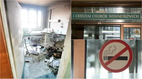 Kutno. Pacjent spłonął na łóżku. W szpitalu ruszają kontrole
