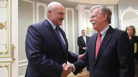Doradca Donalda Trumpa, John Bolton, złożył wizytę na Białorusi