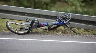 Nie udało się uratować rowerzysty 
