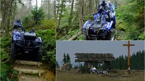 Quady i motocykle rozjeżdżają lasy i pola: 
stalowe linki skuteczniejsze od mandatów