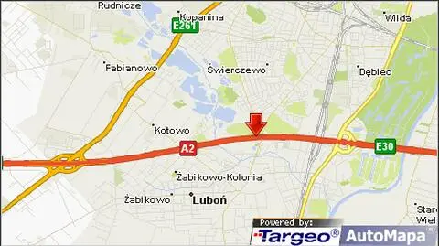 Wypadek na A2. Nie żyje jedna osoba