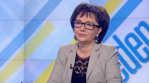 Elżbieta Witek w "Jeden na jeden"