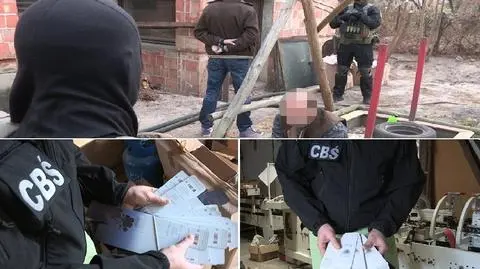 Nielegalna drukarnia i 103 mln zł strat. Wywiad Skarbowy i CBŚ w akcji