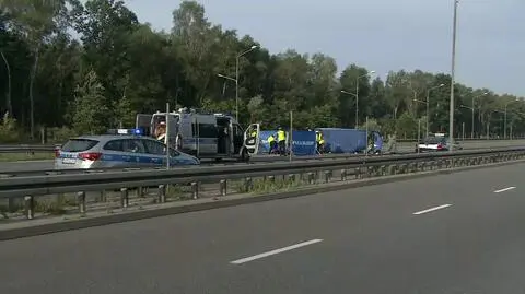 Wypadek na A4. Autostrada zablokowana