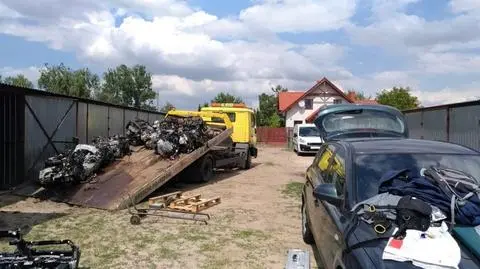 Samochodowy gang rozbity pod Poznaniem