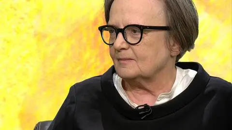 Agnieszka Holland była gościem w programie "Piaskiem po oczach"