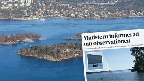 Szwedzka armia na tropie rosyjskiego okrętu podwodnego (materiał "Faktów" z 19.10.2014)