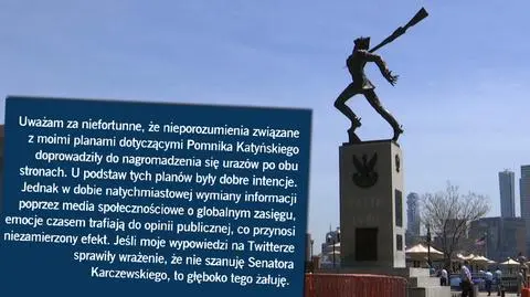 W przesłanym redakcji "Faktów" TVN oświadczeniu burmistrz Jersey City zwrócił się do marszałka Senatu Stanisława Karczewskiego i zapowiedział wizytę w Polsce