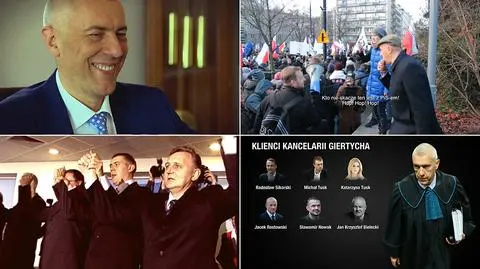 Wśród klientów kancelarii Romana Giertycha są członkowie rodziny Donalda Tuska