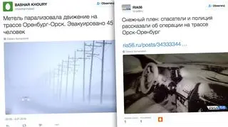 Jeden z mężczyzn, którzy utknęli na trasie, usiłował wezwać pomoc i zamarzł, szukając ratowników