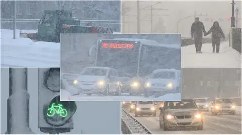 Gdańsk: Zima w pełni. Uwaga na drogach