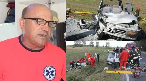 "Burza" uratował trzy osoby. 
"Pompowałem, zanim chłopaki przyjechali"
