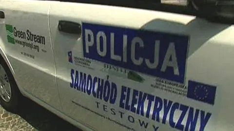 Policyjna panda na prąd