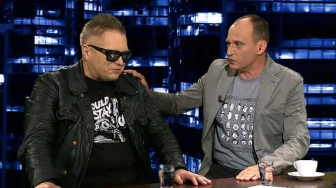 Muniek Staszczyk i Paweł Kukiz w "Kropce nad i" 