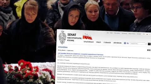 List Borusewicza odczytał w Moskwie wiceminister spraw zagranicznych Konrad Pawlik 