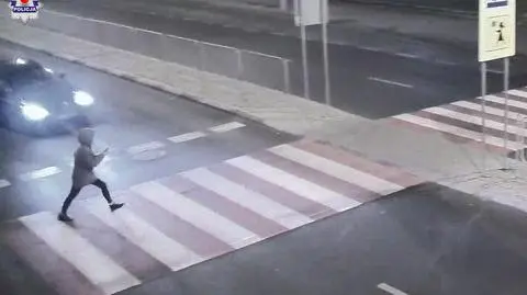 The accident has been captured by the CCTV