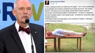 Korwin-Mikke udał się z wizytą do Moskwy i Czeczenii