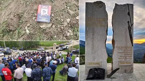 Portal "Młodzież Dagestanu" opublikował zdjęcia z ceremonii w rodzinnej wsi Murata 