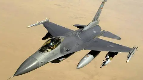 Amerykański F-16 rozbił się niedaleko miasta Trewir