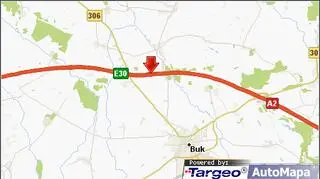 Autostrada A2 w stronę Świecka jest nieprzejezdna