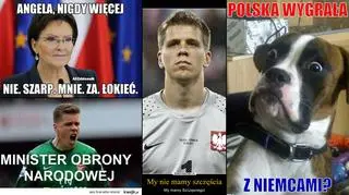 Memy pojawiły się po zwycięskim meczu polskiej drużyny