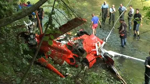 Wypadek helikoptera słowackich ratowników, polscy koledzy współczują