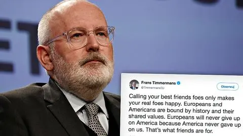 Trump przyleciał w niedzielę do Helsinek, aby spotkać się z Putinem