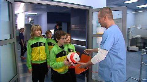 "Magiczna" piłka dla chorego kolegi