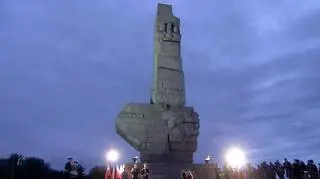 A Monument of the Coast Defenders at Westerplatte peninsula in Gdańsk where WWII outbreak commemorations take place each year