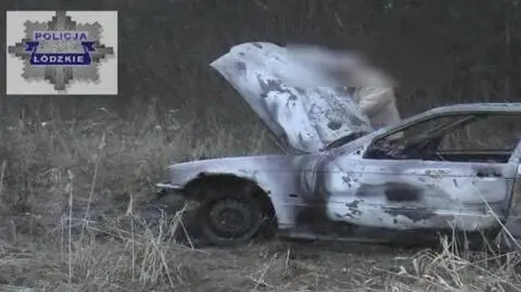 Spalone bmw. Policjanci sprawdzą, czy tego samochodu szukali 