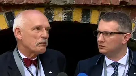 Janusz Korwin-Mikke w Piekarach Śląskich