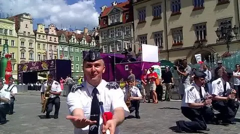 Wojsko zagrało "Tequilę". Wieczorem "Waka Waka" i pokaz F-16