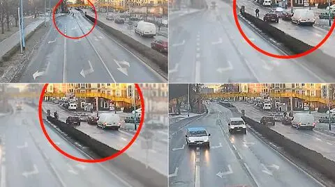 Legnica: policjant z Legnicy zatrzymał ruch, by pomóc pieszemu