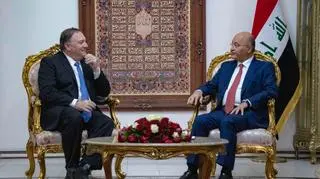 Mike Pompeo w Iraku 
