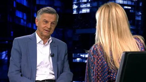 Gościem Moniki Olejnik w "Kropce nad i" był Andrzej Zybertowicz