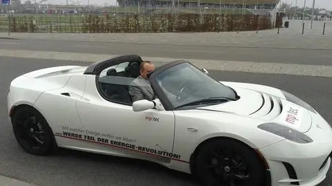 Elektryczna Tesla zaprezentowana w Gdańsku