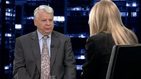 Bogdan Borusewicz in "Kropka nad i" TVN24