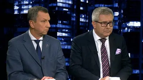 Ryszard Czarnecki i Andrzej Halicki byli gośćmi "Kropki nad i"