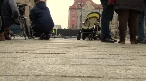 Na budowie "szpilkostrady" zostały wstrzymane prace