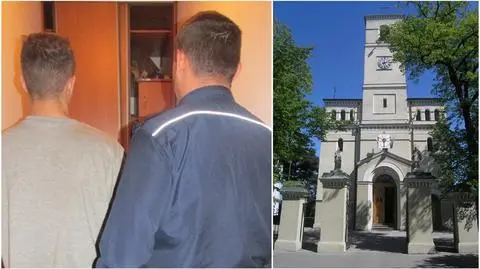 Okradł plebanię. Złapali go wikary, ministrant i kościelny