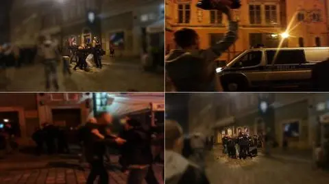 Nocna interwencja straży miejskij i policji