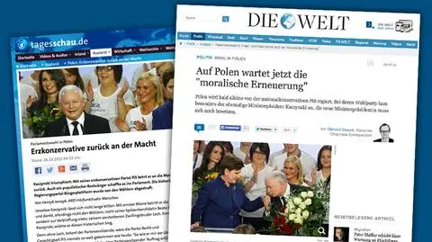Wybory parlamentarne. Niemiecka prasa: będzie powrót Kaczyńskiego
