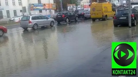 Jezioro w centrum Łodzi