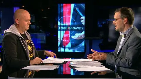 Roman Kurkiewicz i Jan Wróbel w programie "Dwie prawdy"
