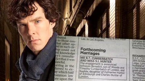 "Sherlock Holmes" ogłosił swoje zaręczyny w gazecie